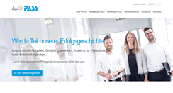 Desktop Screenshot of pass-karriere.com